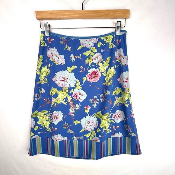Vintage 2000 GAP Mixed Floral Skirt S - Picture 2 of 7